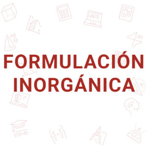 Formulación Inorgánica